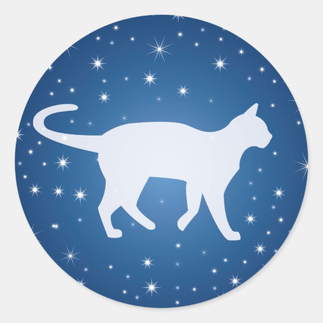 Dreaming with the Stars Classic Round Sticker (Front)