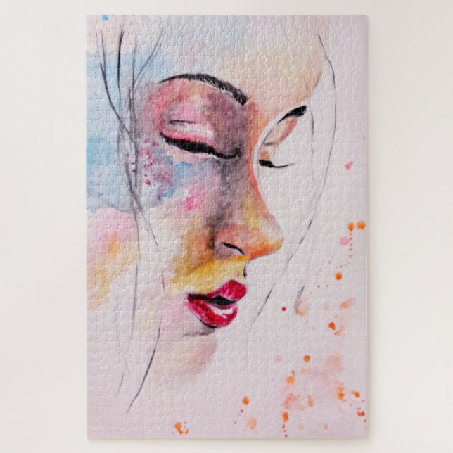 Dreaming Woman Puzzles (Vertical)