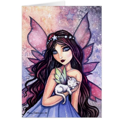 Dreamland Fairy and Kitty Card