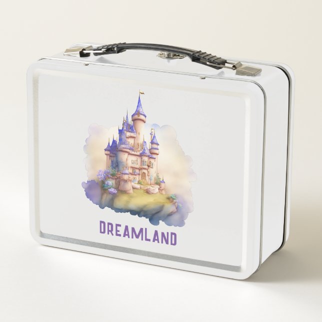 Dreamland Metal Lunch Box (Back)