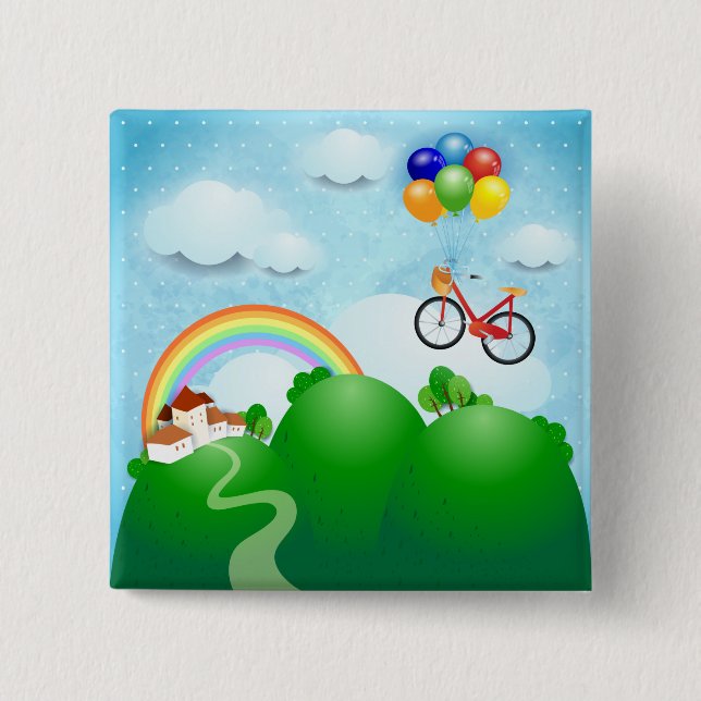 Dreamland Pinback Button (Front)