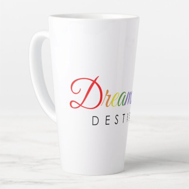 DreamLife Latte Mug (Left Angle)