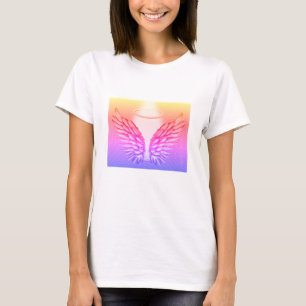“Dreamlike Angelic Wings and Halo” T-Shirt