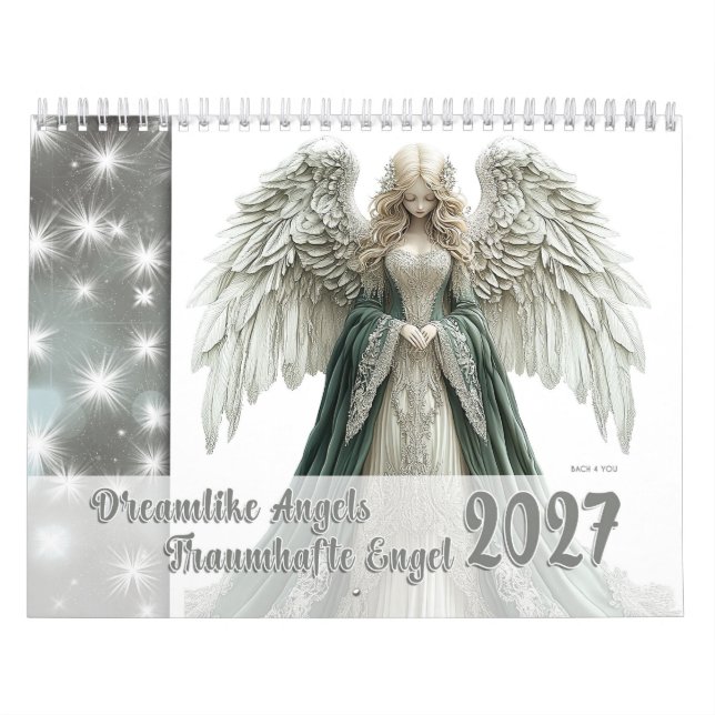 Dreamlike Angels – Traumhafte Engel 2027 Calendar (Cover)