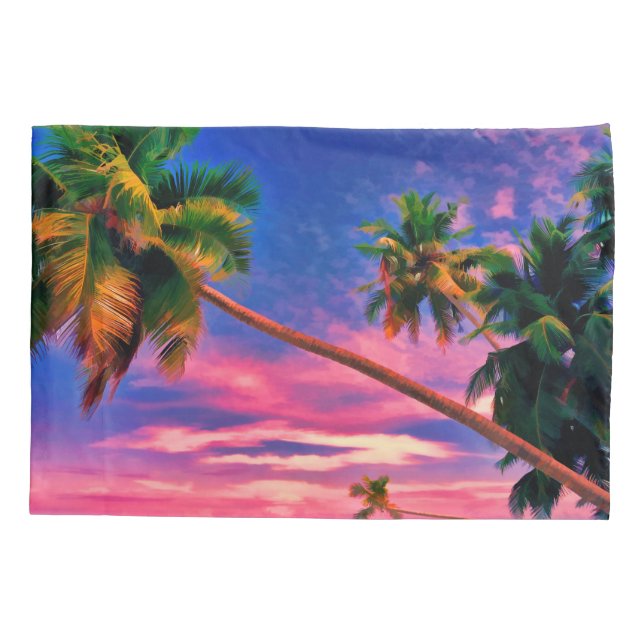 Dreamlike Maldives Pillow Case (Back)