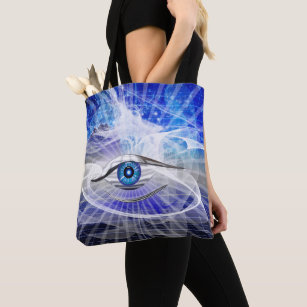 Dreamlike Mystical Cosmic Eye Tote Bag