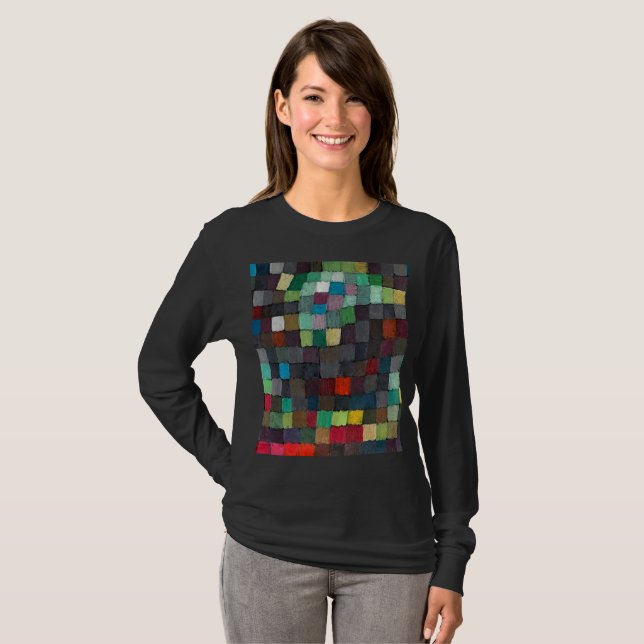 Dreamlike Serenity: Paul Klee's May Picture T-Shirt (Front Full)
