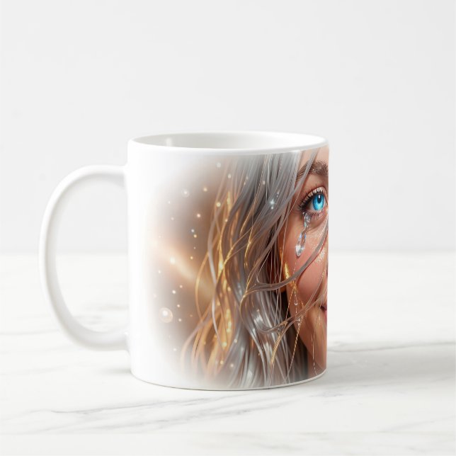 Dreamlit Tears of Strength and Grace Mug (Left)