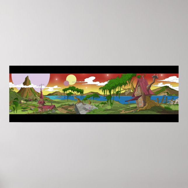 Dreams 36" x 12", Value Poster Paper (Matte) (Front)