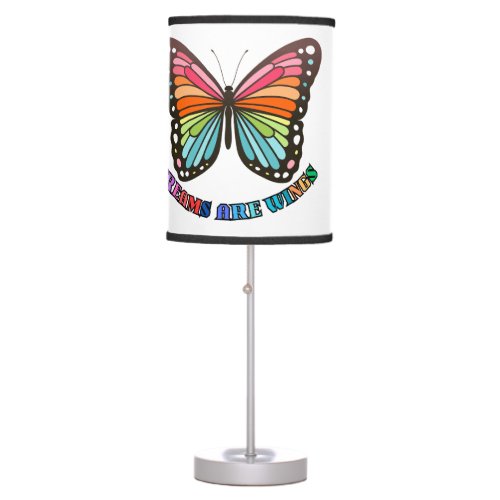 dreams are wings table lamp