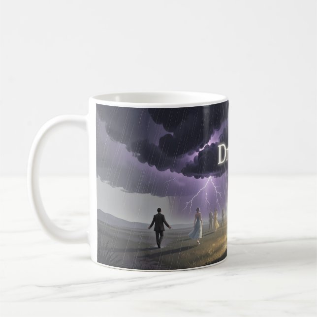 Dreams Between Storm Clouds and Light Mug (Left)