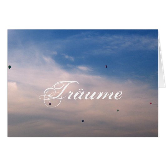dreams cards (Front Horizontal)