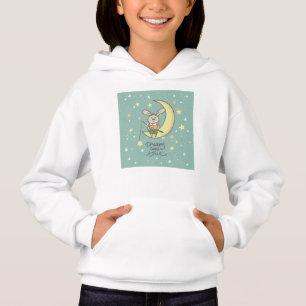 Dreams Come True   Bunny on the Moon Hoodie