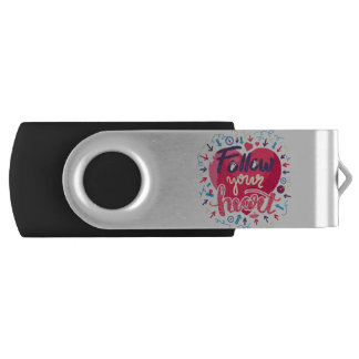 Dreams come true, Inspirational quotes Flash Drive