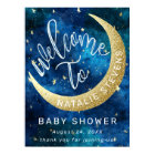 Dreams Come True Moon Stars Baby Shower Welcome