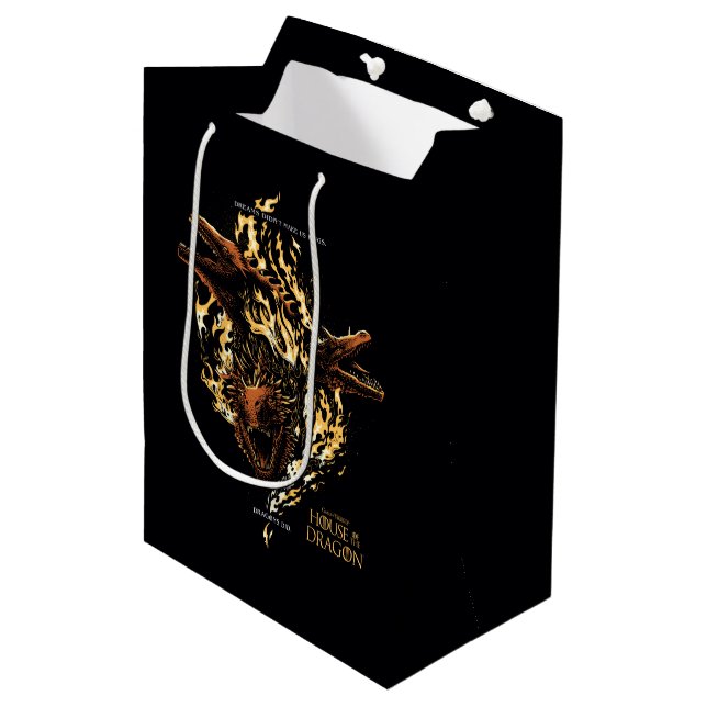 Dreams Didn't Make Us Kings. Dragons Did. Medium Gift Bag (Front Angled)