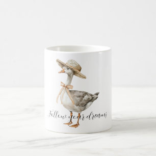 Dreams Duck Hat Coffee Mug