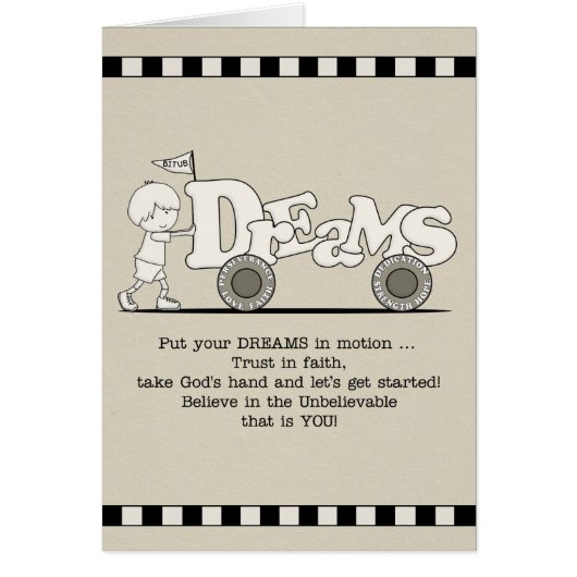 Dreams in Motion Cards (Front)