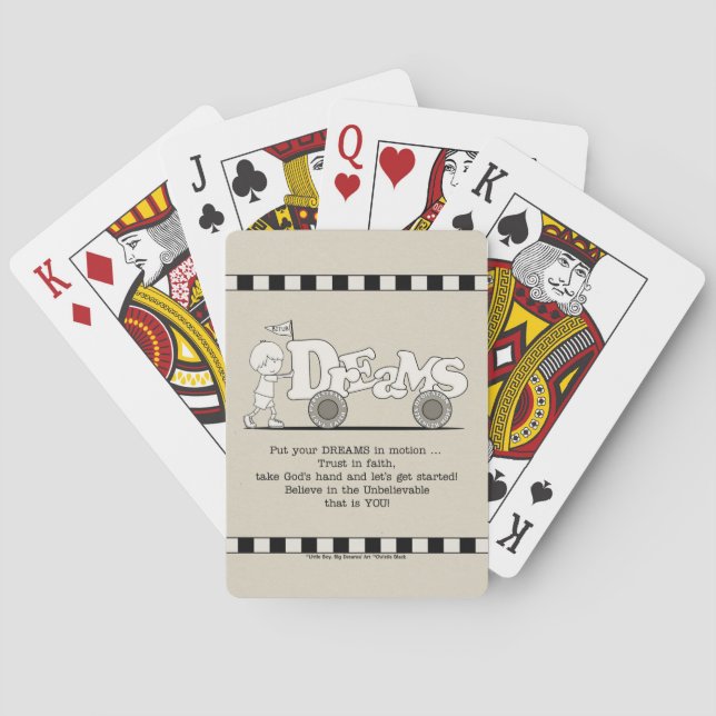 Dreams in Motion Poker Cards (Back)