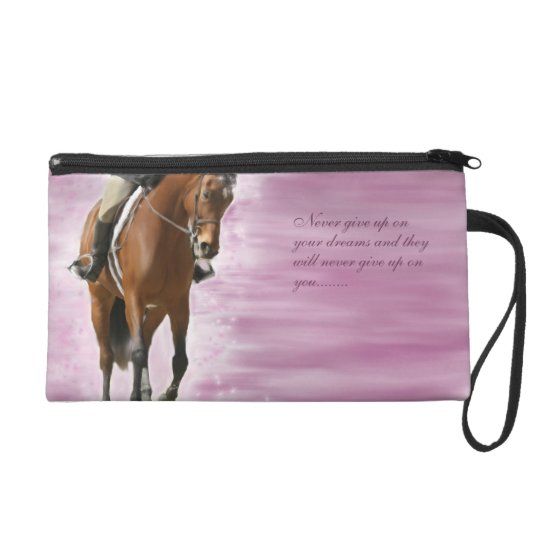 Dreams- Inspirational quote for Equestrians bag