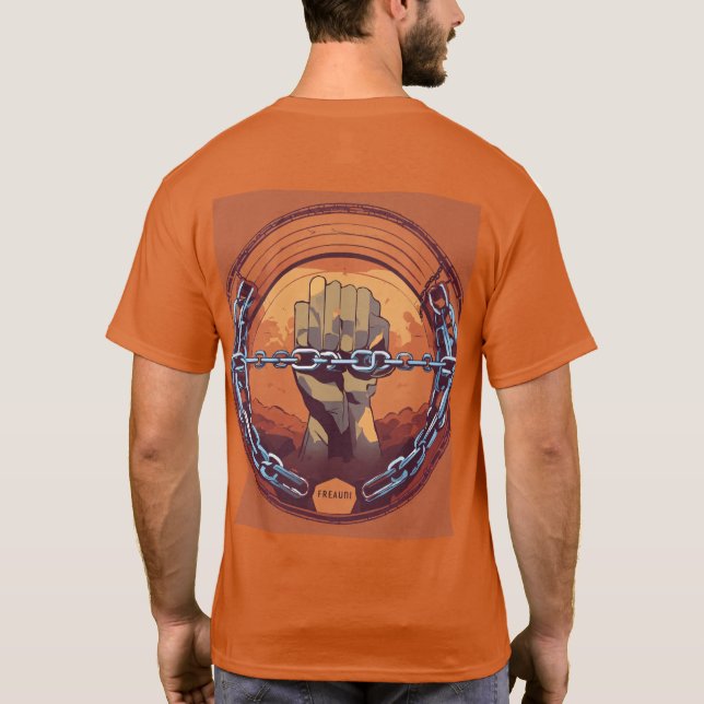 Dreams Liberty Freedom Tatoo design T-shirt (Back)