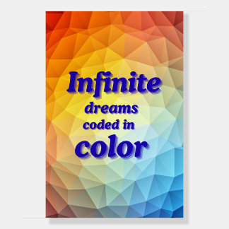 Dreams Motivational Poster Wall Art Home Decor