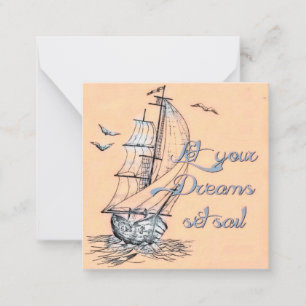 Dreams Note Card