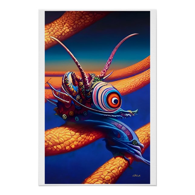 Dreams of a Bohemian Slug Poster (Front)