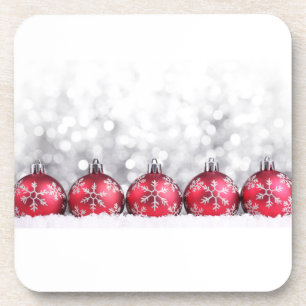 DREAMS OF CHRISTMAS COASTER WITH ORNAMENTS
