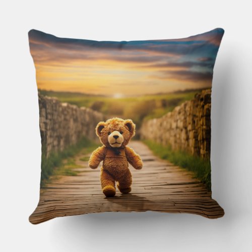 Dreams of Friendship Rest Easy My Friend Swe Throw Pillow