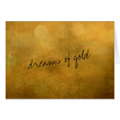 dreams of gold (Front Horizontal)