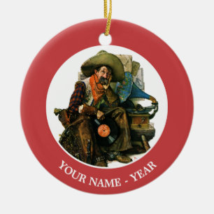 Dreams of Long Ago Ceramic Ornament