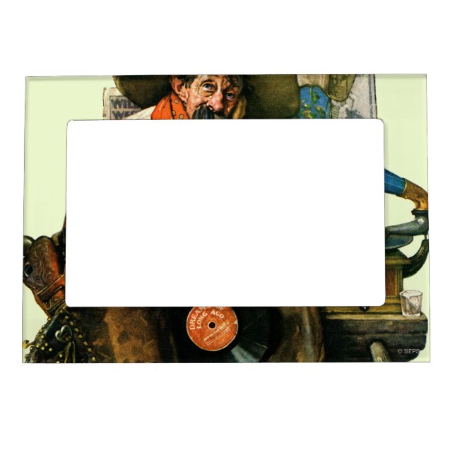 Dreams of Long Ago Magnetic Picture Frame (Front)