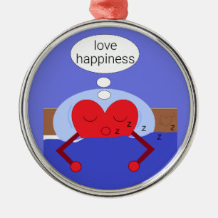 Dreams of My Heart II Metal Ornament