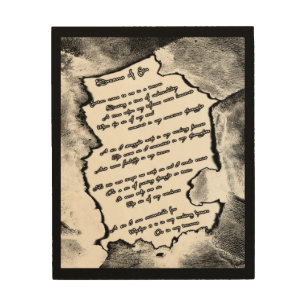 Dreams of Sin Wood Wall Art