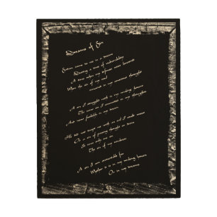 Dreams of Sin Wood Wall Decor