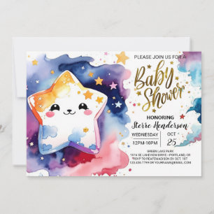 Dreams of the Celestial Baby Shower Invitation