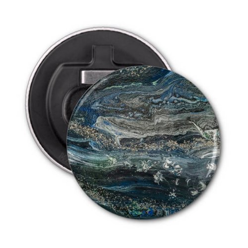Dreams of the ocean20 abstract painting bottle opener