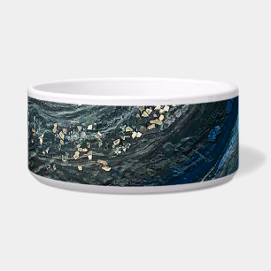 Dreams of the Ocean'20 abstract painting Bowl