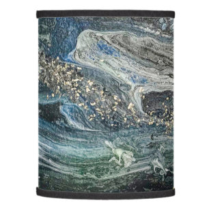 Dreams of the Ocean'20 abstract painting sea grey Lamp Shade