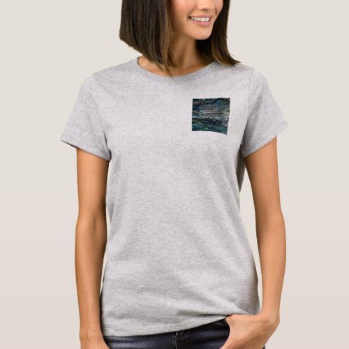 Dreams of the Ocean20 abstract painting  T_Shirt