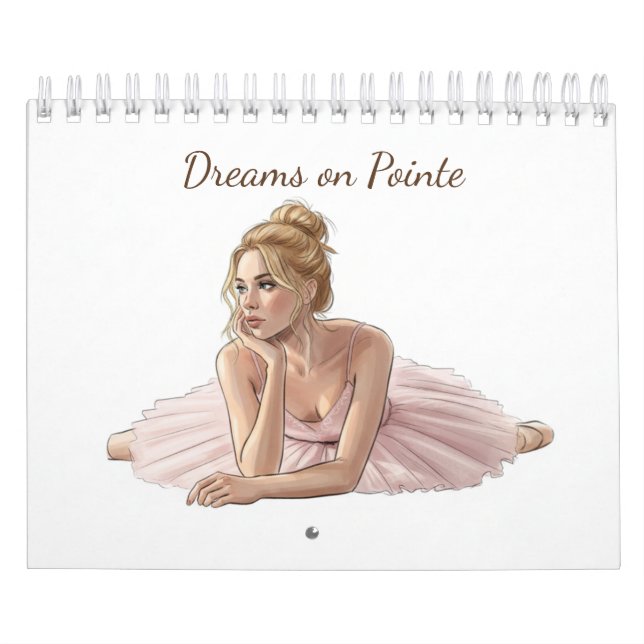 Dreams on Pointe Calendar (Cover)