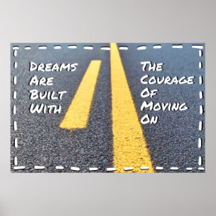"Dreams" Positive Wall art Poster