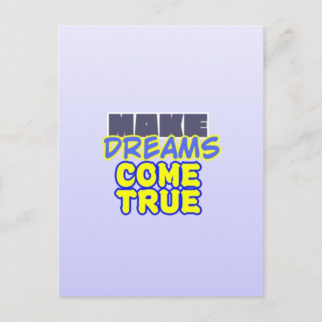 Dreams Postcard (Front)