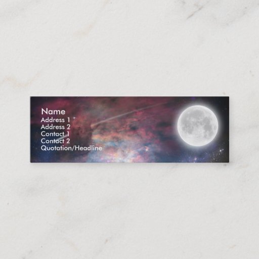 Customizable Dreams Print_1 Business Card Templates