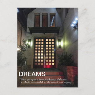 Dreams Real Estate postcard