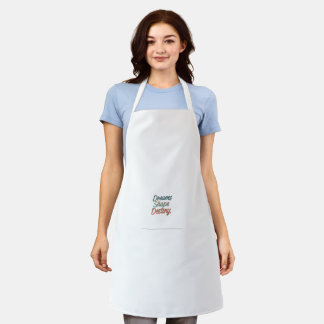 Dreams shape destiny apron