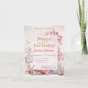 Dreams under the sea invitation