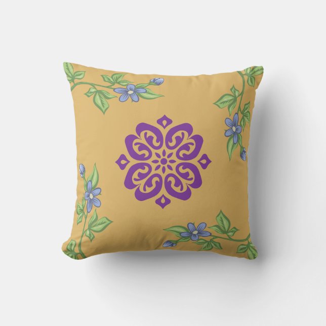 Dreamscape Bliss Pillow – Cozy, Stylish pillow. (Front)
