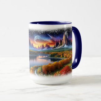 Dreamscape Delights Coffee Mugs Customizable
